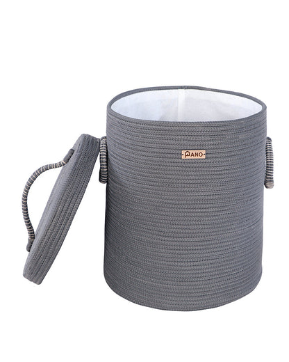 Solid laundry Basket Multi Purpose with Lid - Pano Pano
