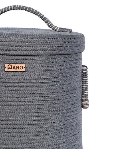 Solid laundry Basket Multi Purpose with Lid - Pano Pano