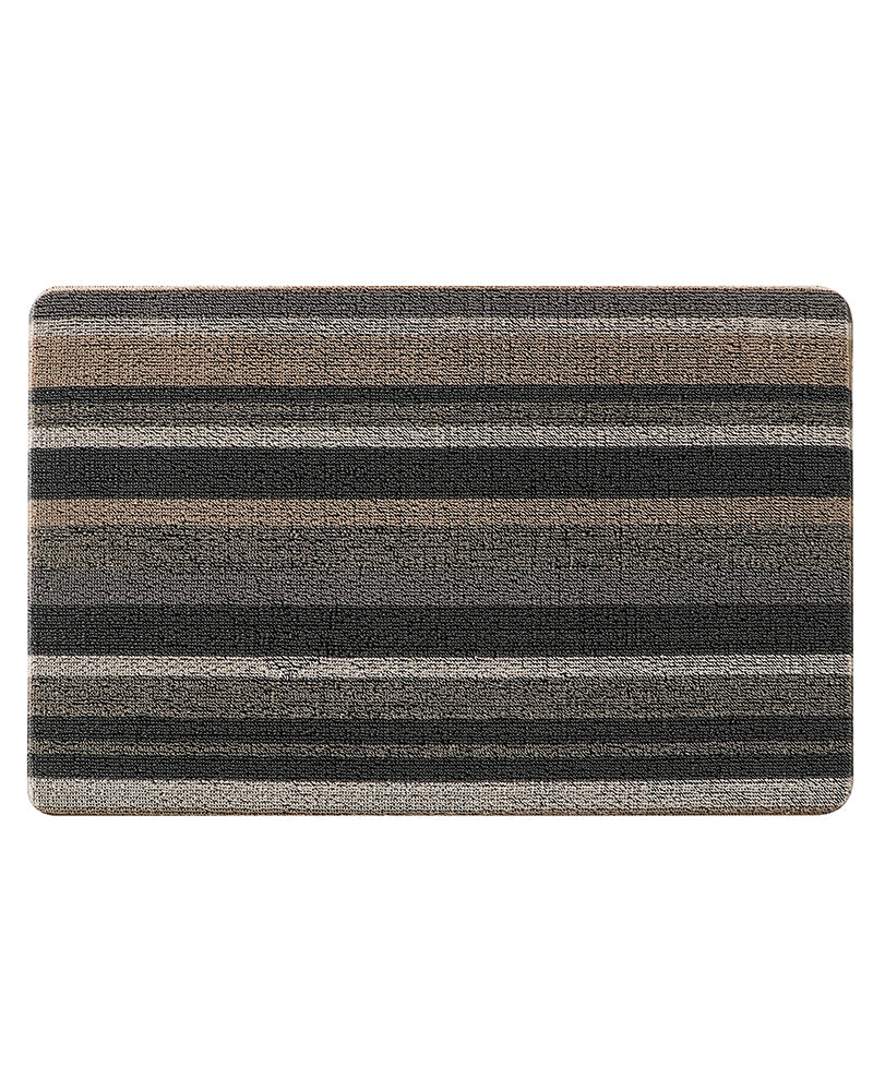 Linea Brown Anti-Skid Outdoor Mat -Pano