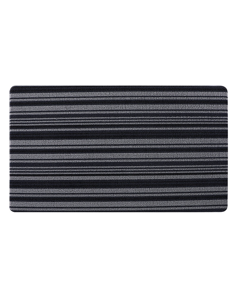 Linea Grey Anti-Skid Outdoor Mat -Pano