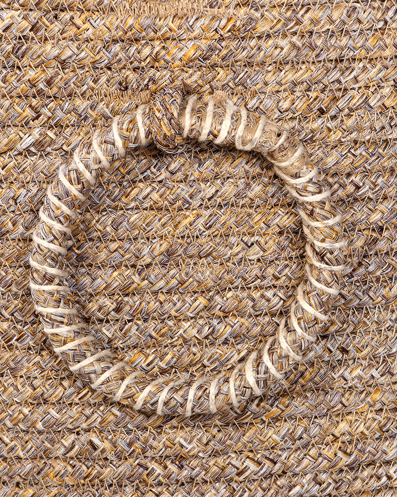 Tri Colour Laundry Basket with Lid Pano