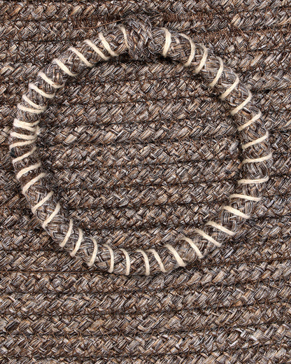 Tri Colour Laundry Basket with Lid Pano