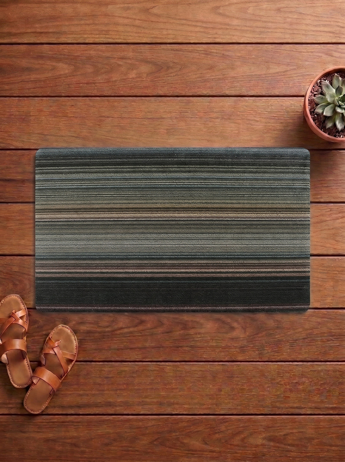 Aztec Anti-Skid PVC Out Door Mat-Pano