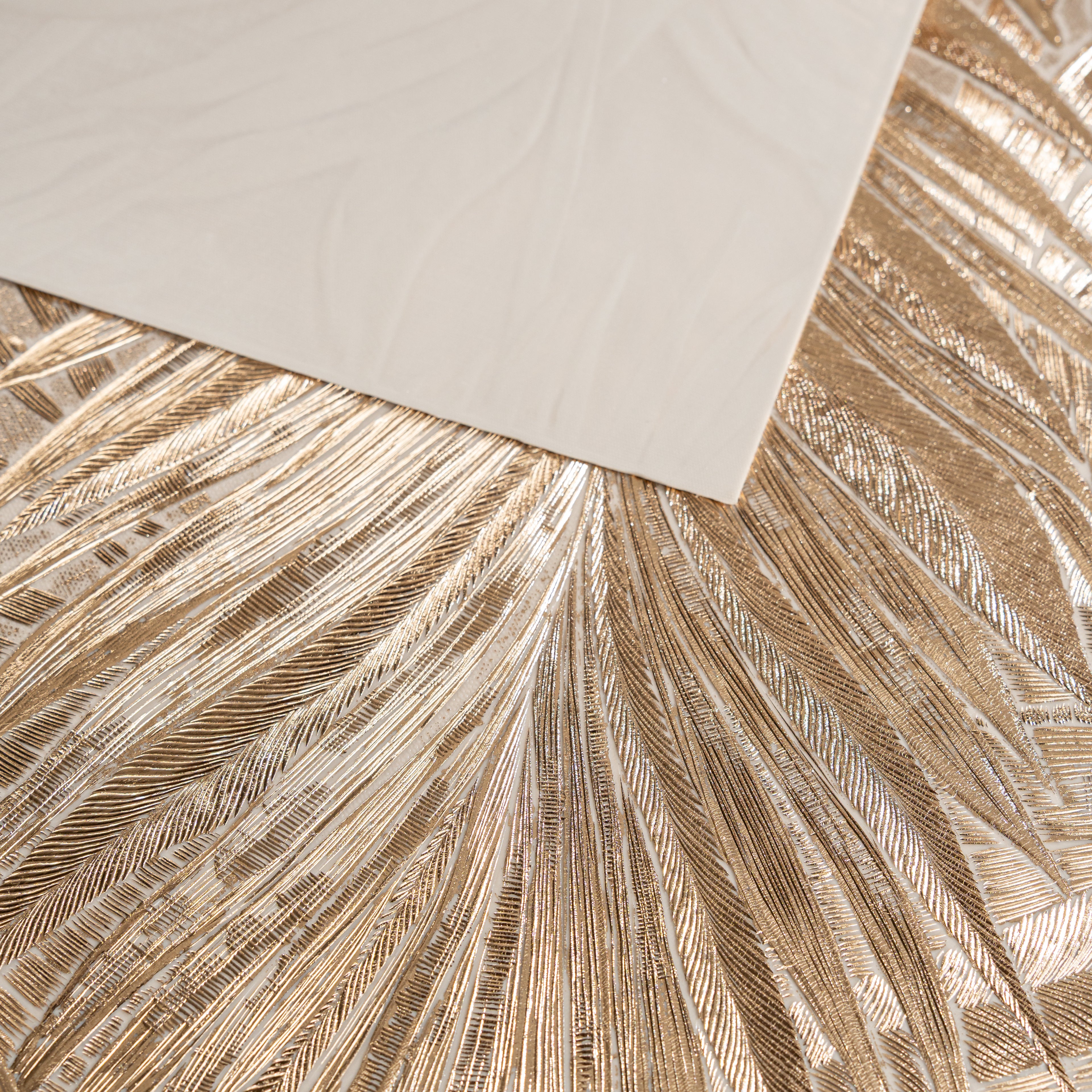 Maison Golden Leaf Set of 6 Table Mat- Pano