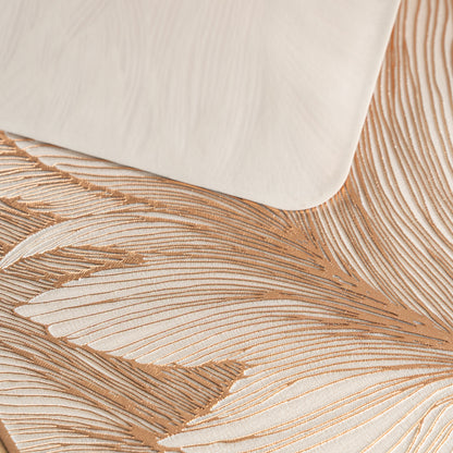 Maison Rose Gold Flower Dining Table Mat Set of 6 - Pano