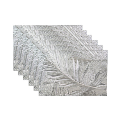 Maison Silver Leaf Set of 6 Table Mat- Pano