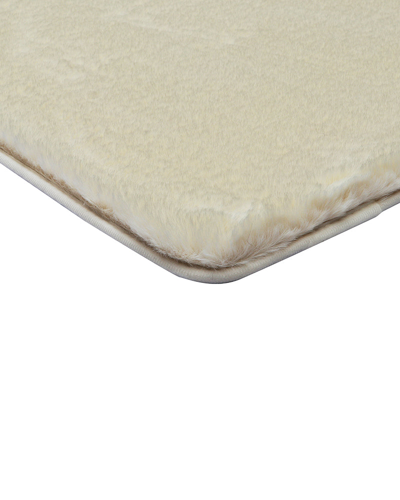 Marshmallow Anti Skid Fur Bathmat - Pano