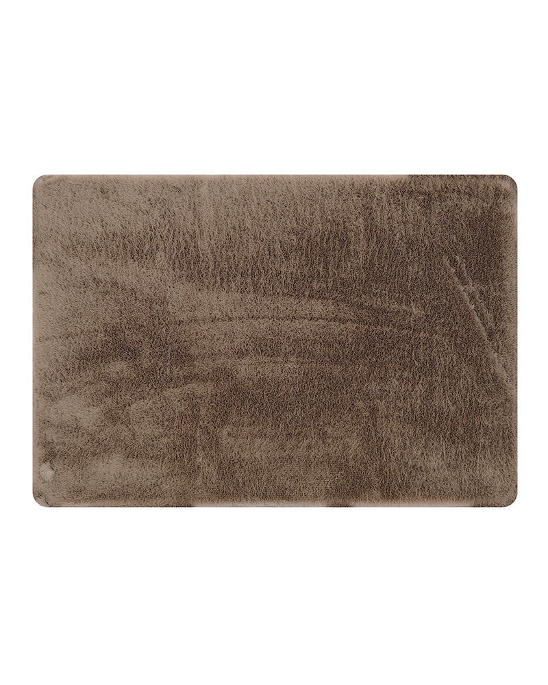 Cashmere Rabbit Fur Anti Skid Fur Bathmat - Pano Pano
