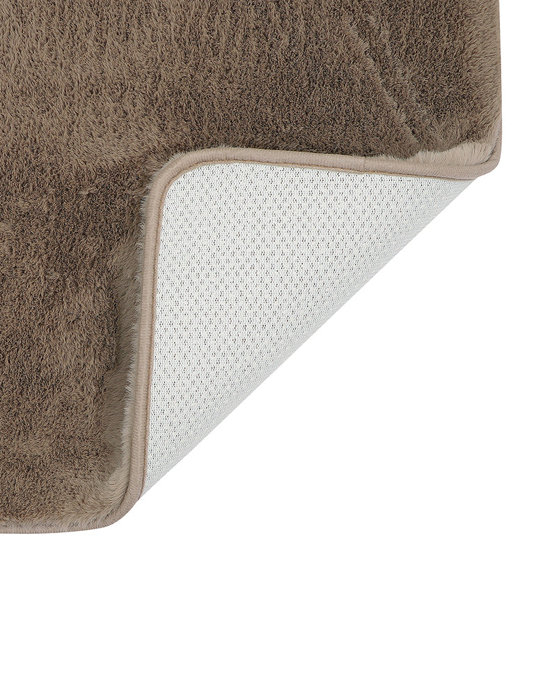 Marshmallow Anti Skid Fur Bathmat - Pano