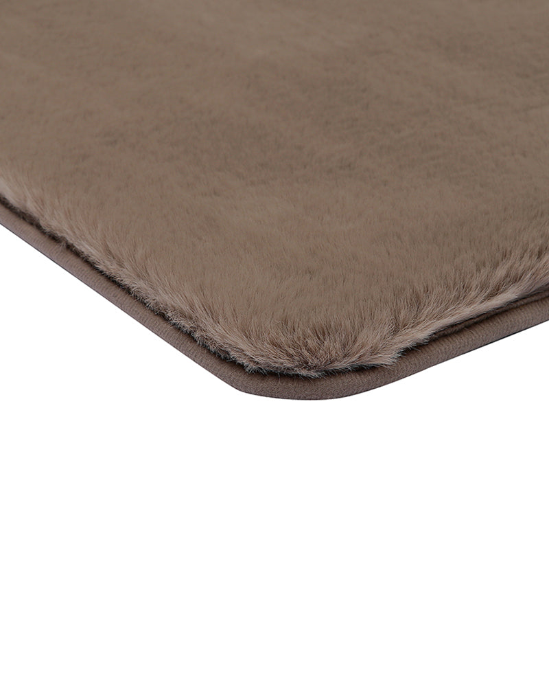 Cashmere Rabbit Fur Anti Skid Fur Bathmat - Pano Pano