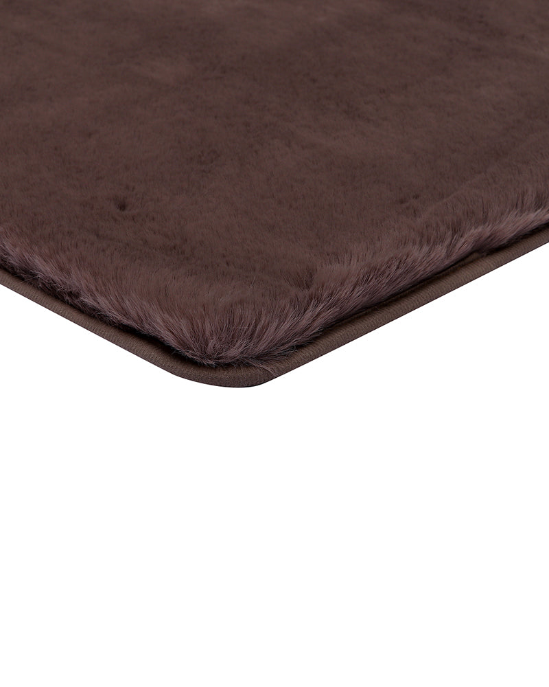 Cashmere Rabbit Fur Anti Skid Fur Bathmat - Pano Pano