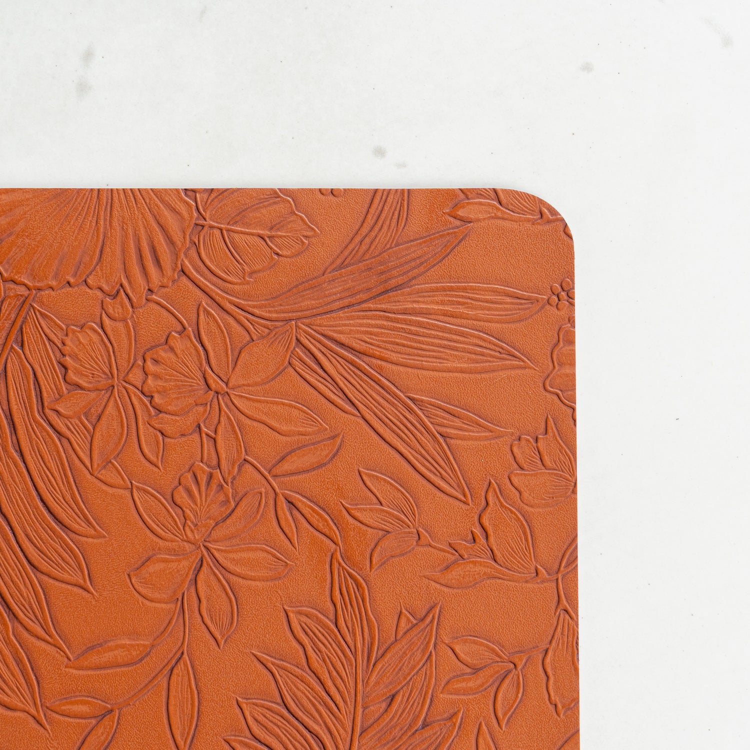 Muse Textured Wood Brown Dining Table Mat Set of 6 - Pano