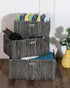 Imported Madisson Wicker Basket Dary Grey Pano