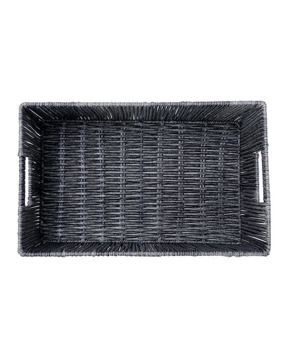 Imported Madisson Wicker Basket Dary Grey Pano