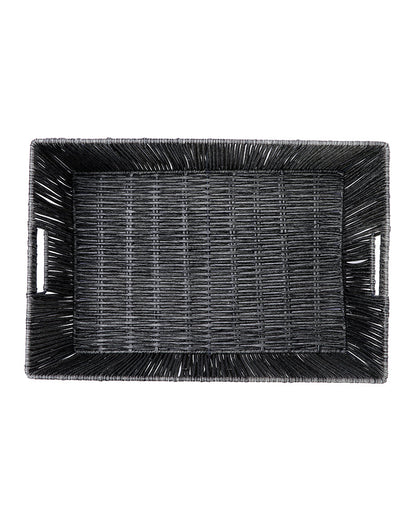 Imported Madisson Wicker Basket Dary Grey Pano