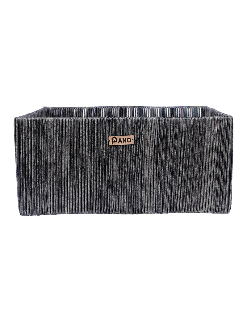 Imported Madisson Wicker Basket Dary Grey