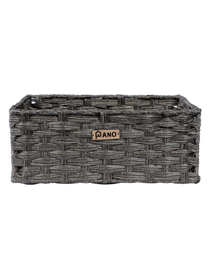 Hudson Wicker Basket Mud Brown - Pano Pano