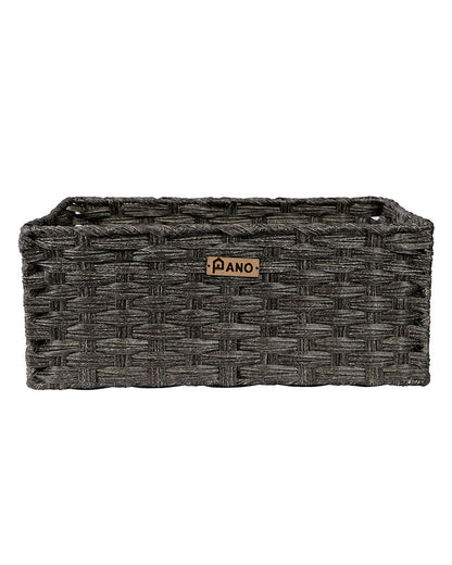 Hudson Wicker Basket Mud Brown - Pano Pano