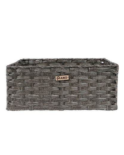 Hudson Wicker Basket Mud Brown - Pano Pano