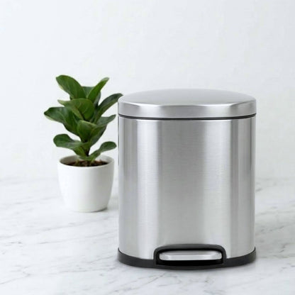 Masa Stainless Steel Soft Close Peddle Dustbins 5 Litre - Pano