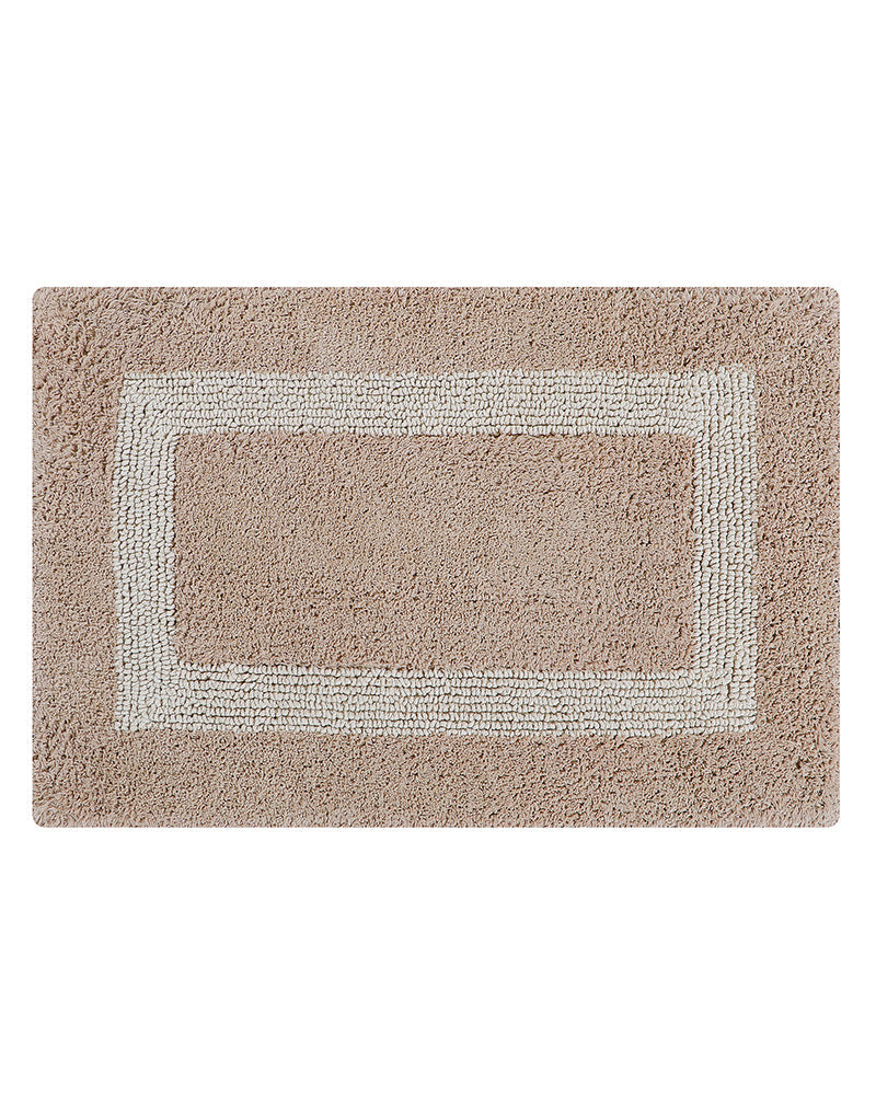 Hotel Collection 100% Cotton Reversible Super Absorbent Bathmat