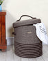 New Laundry Basket with Lid 15X15X18 In Pano