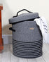 New Laundry Basket with Lid 15X15X18 In Pano