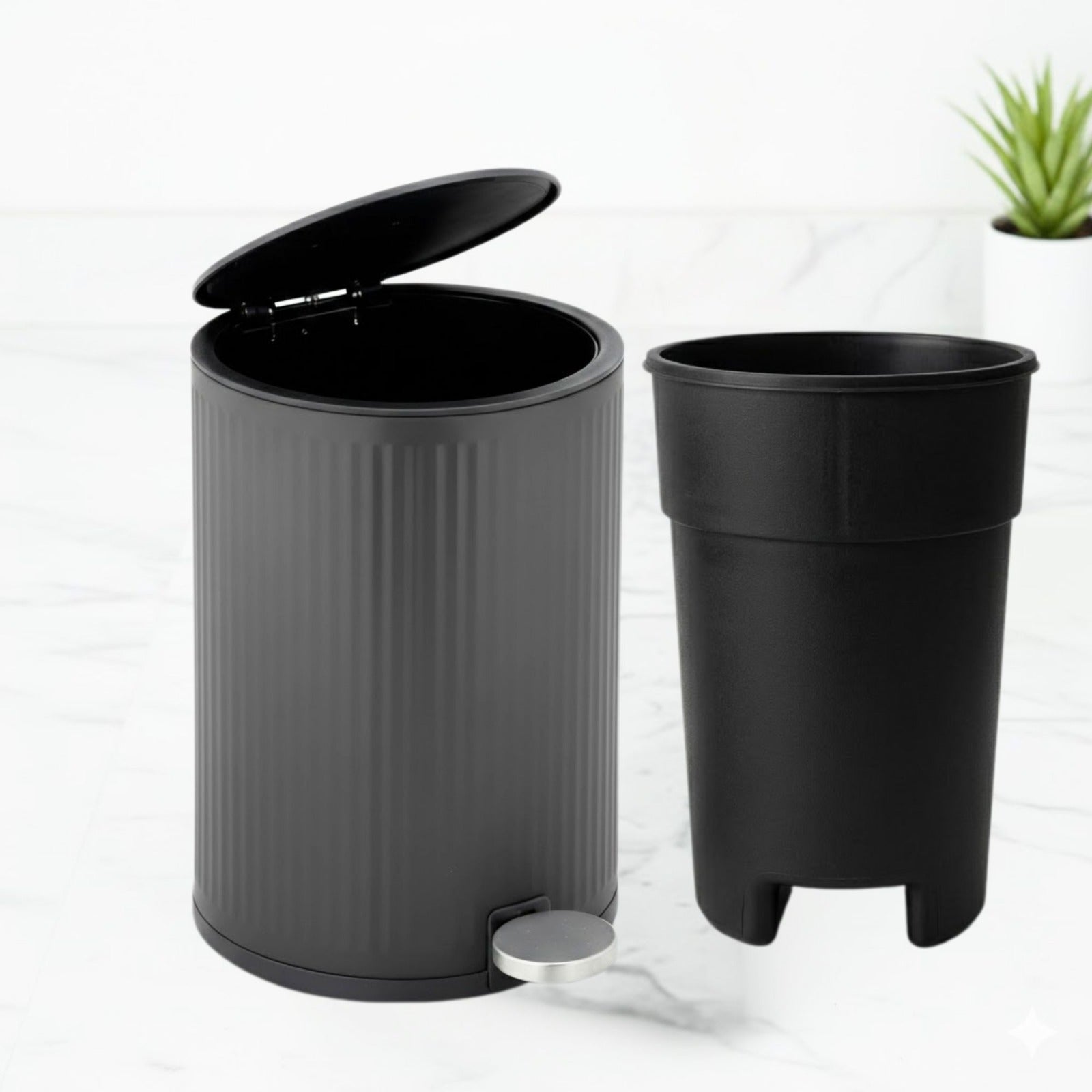 Nexa Stainless Steel Step Bin 3 Litre - Pano