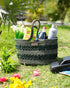 Oslo Multi Purpose Green Tote Hand Basket