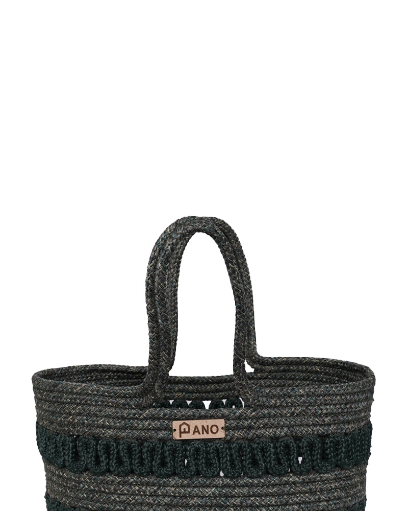Oslo Multi Purpose Green Tote Hand Basket