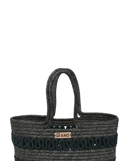 Oslo Multi Purpose Green Tote Hand Basket