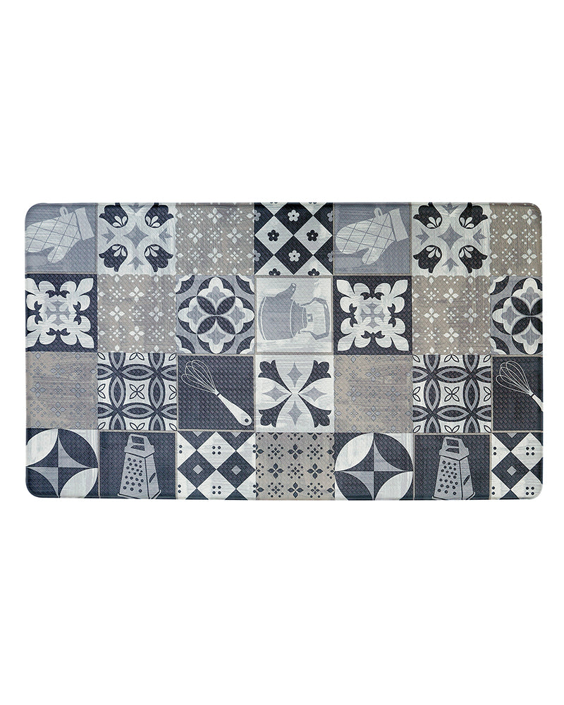 Luxurious Printed Kitchen Mat Pano