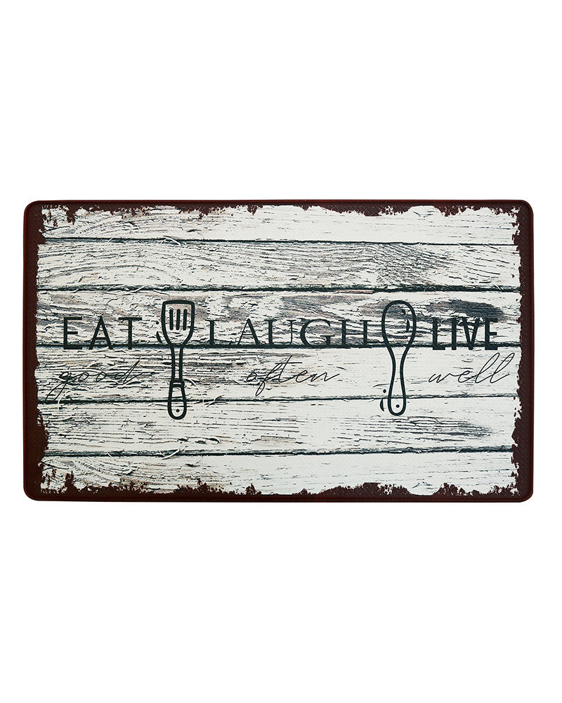 Elegance Anti Skid Printed Kitchen Mat Pano