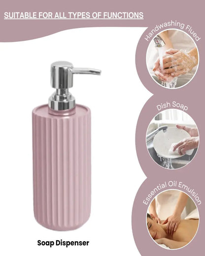 Pink Polyresin Soap Dispenser by Pano-3