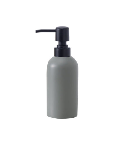 Exclusive Polyresin Bath Soap Dispenser Olive Green Pano