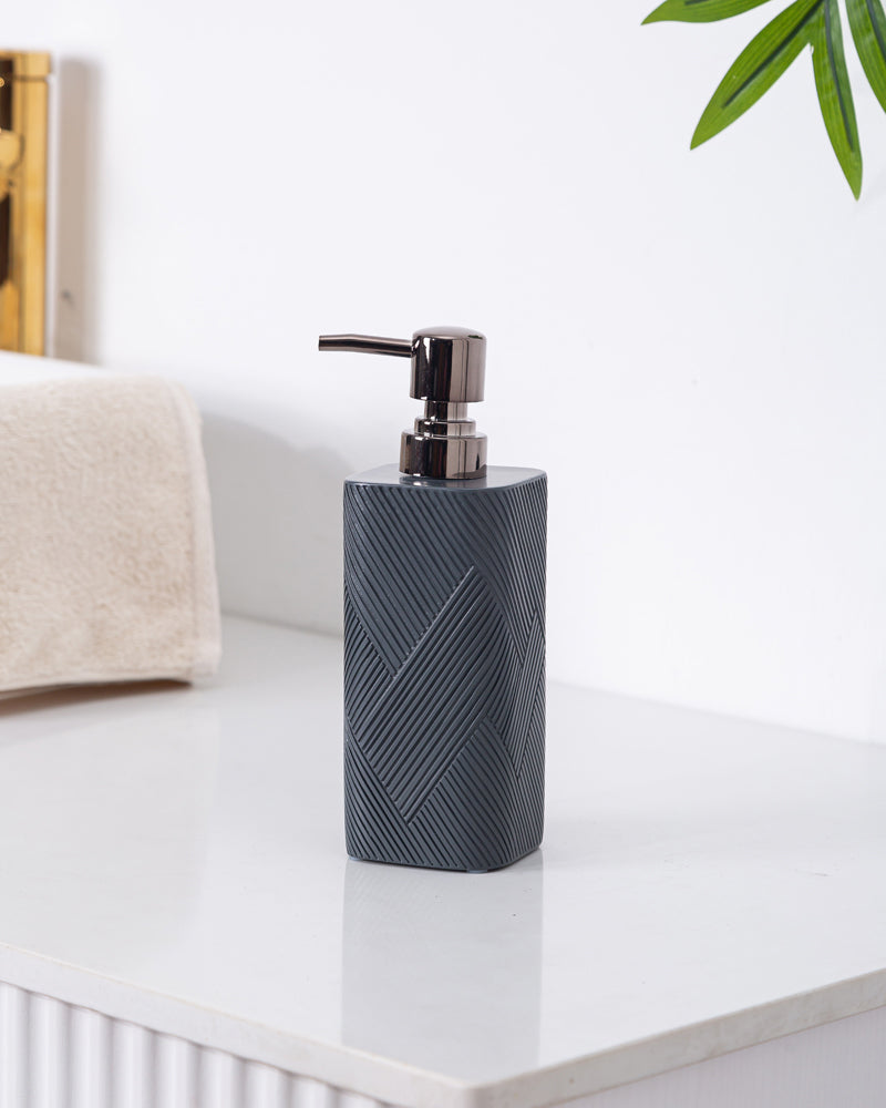 Polyresin Soap Dispenser Blue by Pano