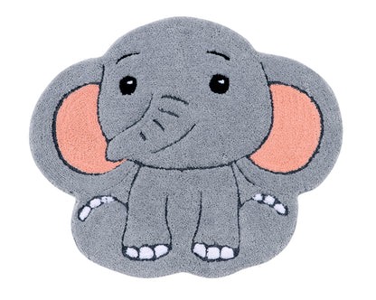 Baby Elephant Premium Micro Poly Yarn Multi-Usage Rug - Pano