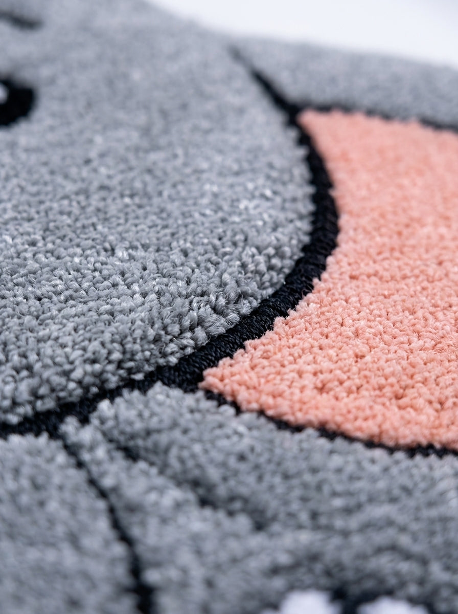 Baby Elephant Premium Micro Poly Yarn Multi-Usage Rug - Pano