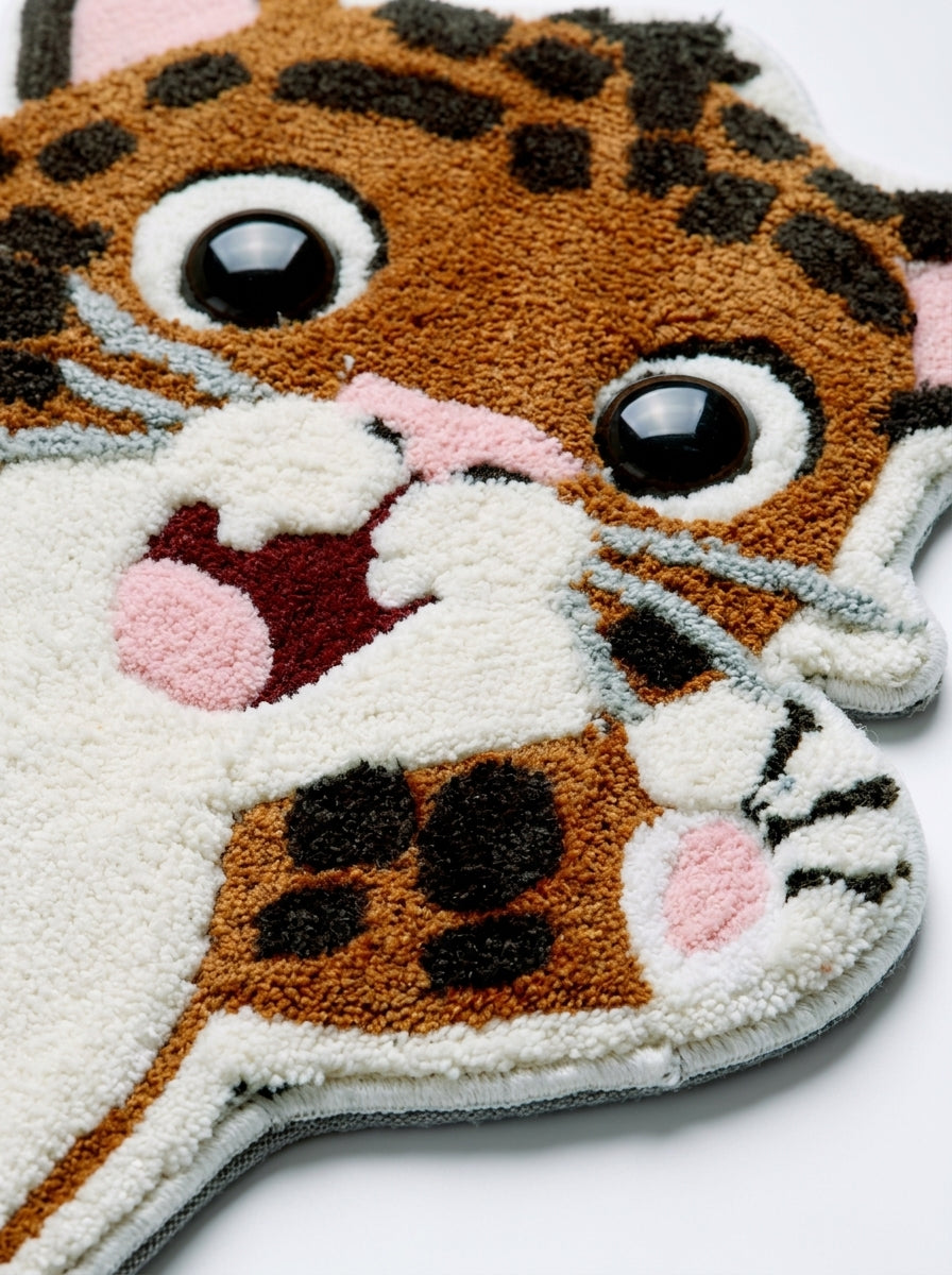 Baby Leo Premium Micro Poly Yarn Multi-Usage Rug - Pano