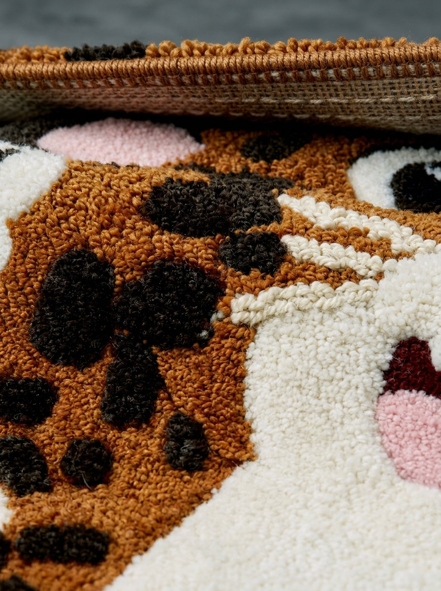 Baby Leo Premium Micro Poly Yarn Multi-Usage Rug - Pano