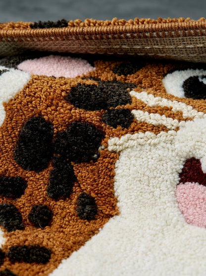 Baby Leo Premium Micro Poly Yarn Multi-Usage Rug - Pano