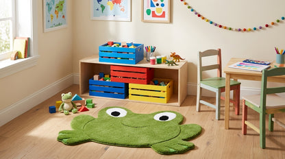 Froppy Frog Premium Micro Poly Yarn Multi-Usage Rug - Pano