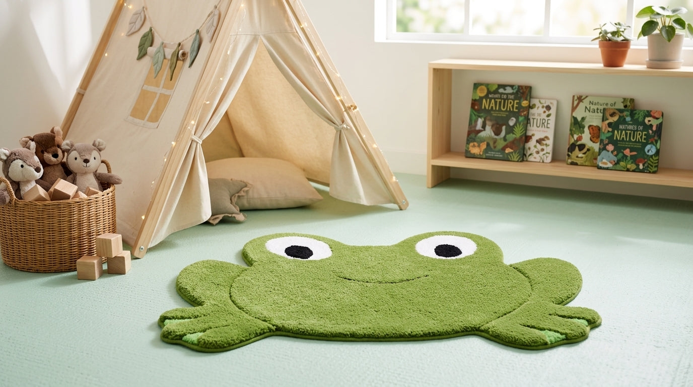 Froppy Frog Premium Micro Poly Yarn Multi-Usage Rug - Pano