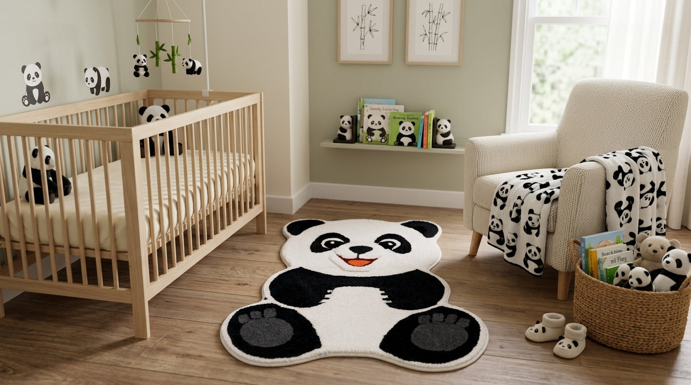 Lazzy Panda Premium Micro Poly Yarn Multi-Usage Rug - Pano
