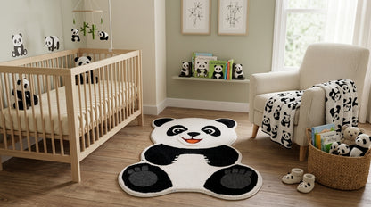 Lazzy Panda Premium Micro Poly Yarn Multi-Usage Rug - Pano