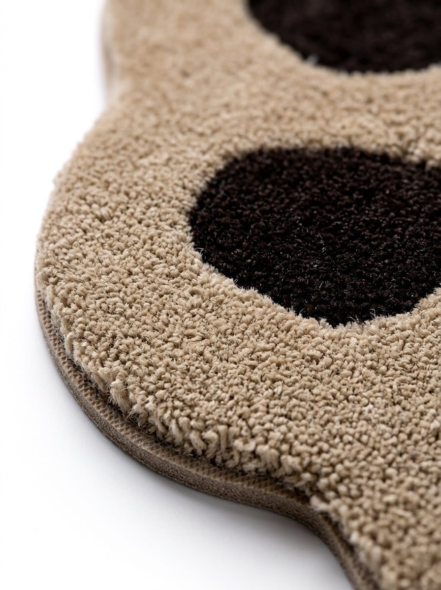 Puppy Paw Premium Micro Poly Yarn Multi-Usage Rug - Pano