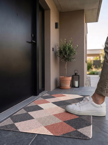 Aztec Anti-Skid PVC Out Door Mat-Pano