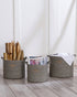 Utility Regalia Polypropylene Textured Basket Pano