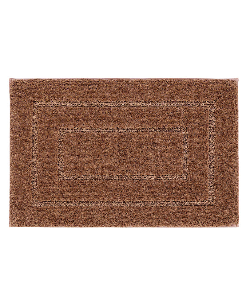 Border Frame Anti Skid Super Soft Bathmat