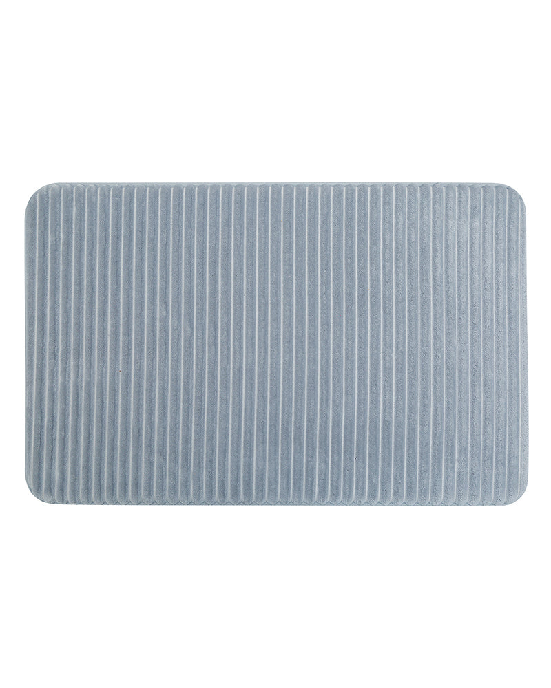 Soft Lux foam Striped Anti Skid Bathmat - Pano